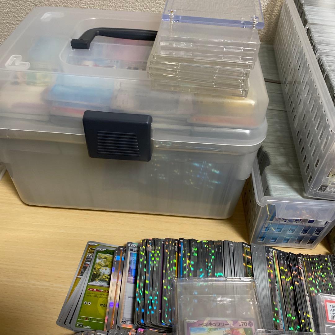 ポケカ引退品まとめ売り！BOX、シングル、プロモ、デッキシールド