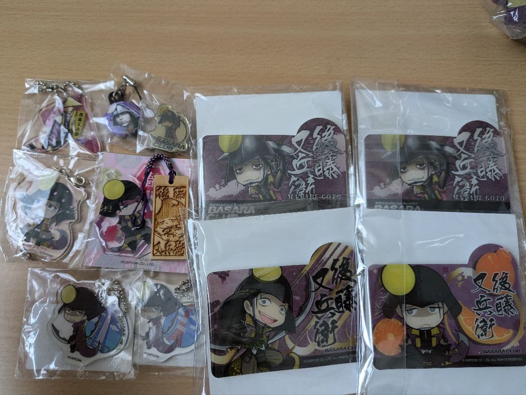 匿名】 戦国BASARA 後藤又兵衛 グッズまとめ売り 12点｜後藤又兵衛