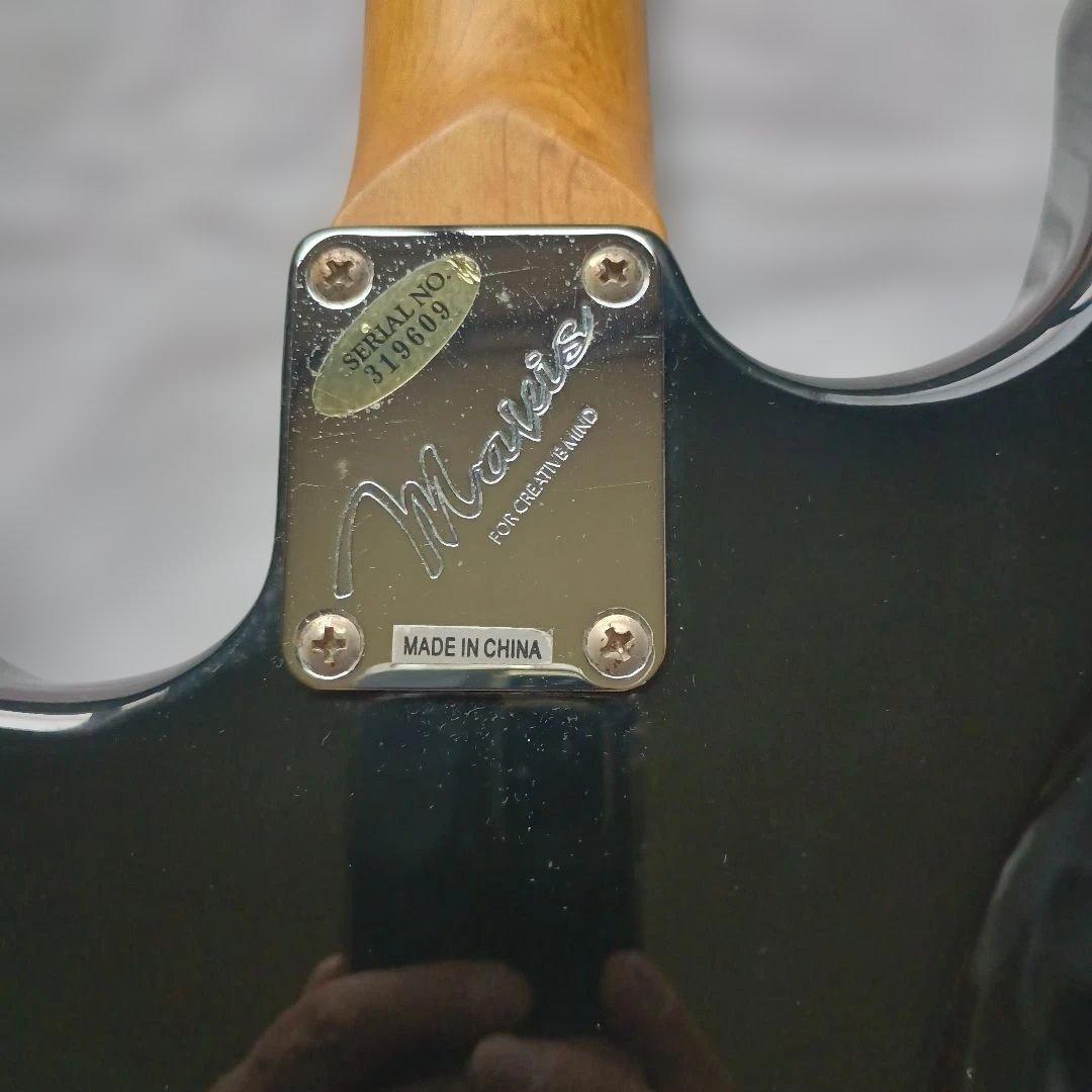 D*様 Mavis ブラック エレキギター