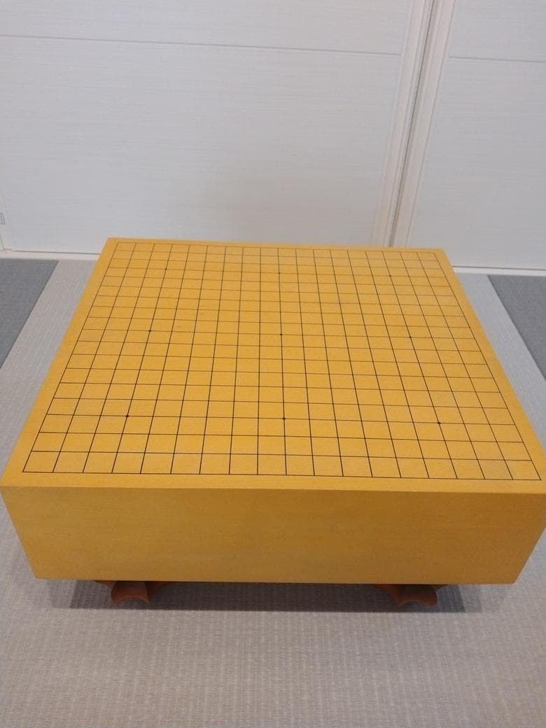 本榧足付碁盤 碁石 碁笥箱 碁盤用桐箱（値下げしました）