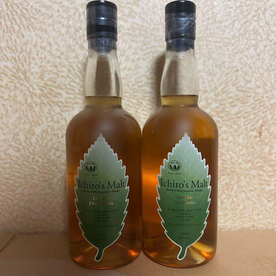 イチローズモルト ダブルディスティラリーズ 旧ラベル 2本 先着 - メルカリ