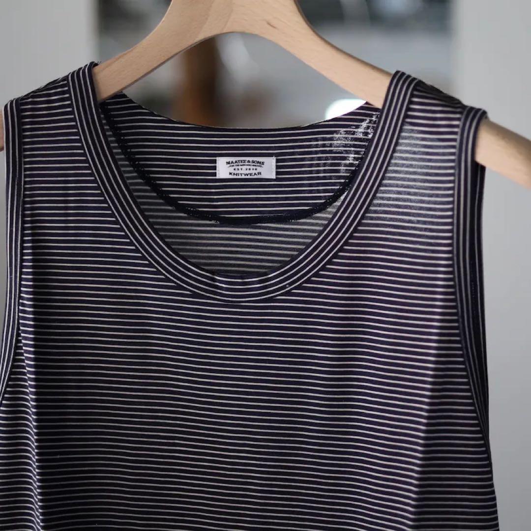 MAATEE&SONS】 Silk 天竺 Tank Top 2