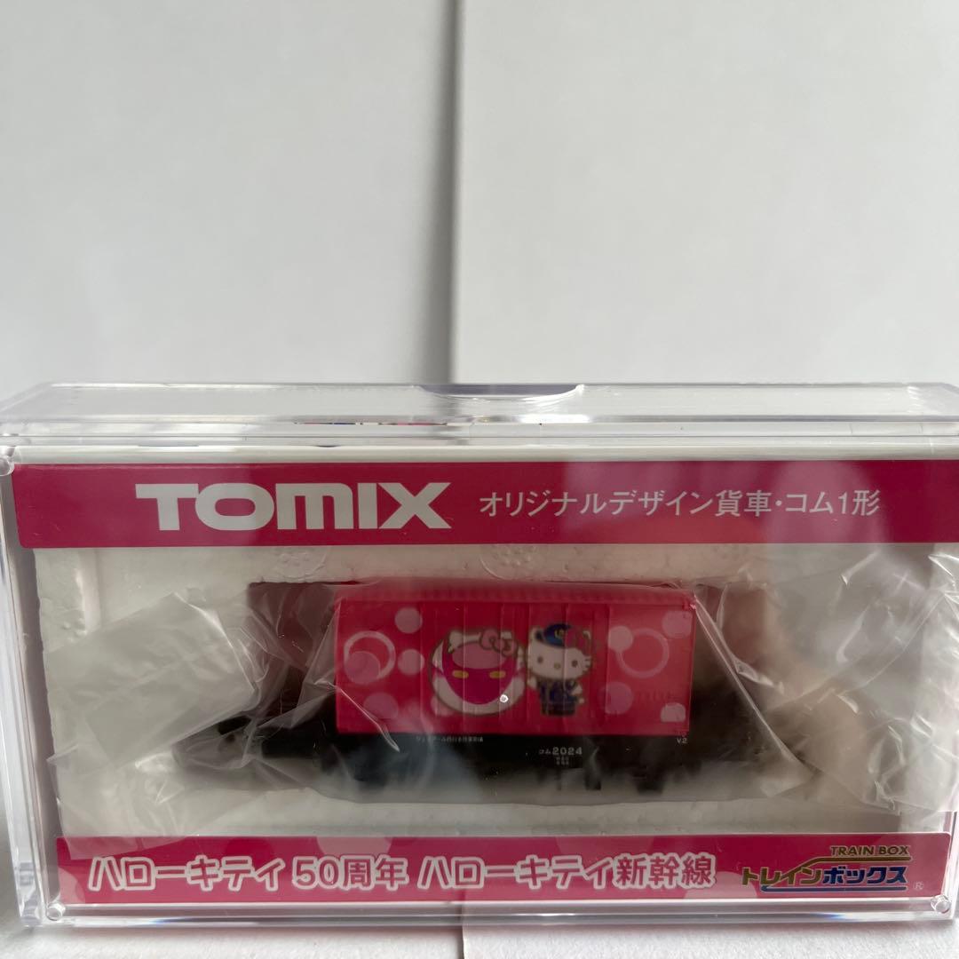 ハローキティーオリジナルデザイン貨車・コム1形2セット
