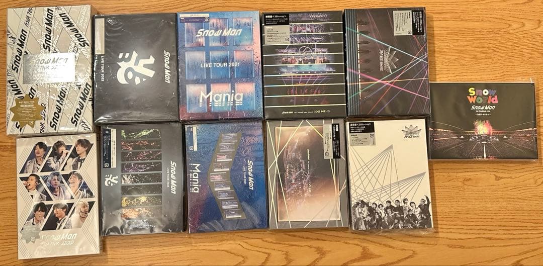 最新作網羅】SnowManシングルCD+アルバム+ライブBlu-rayセット - メルカリ