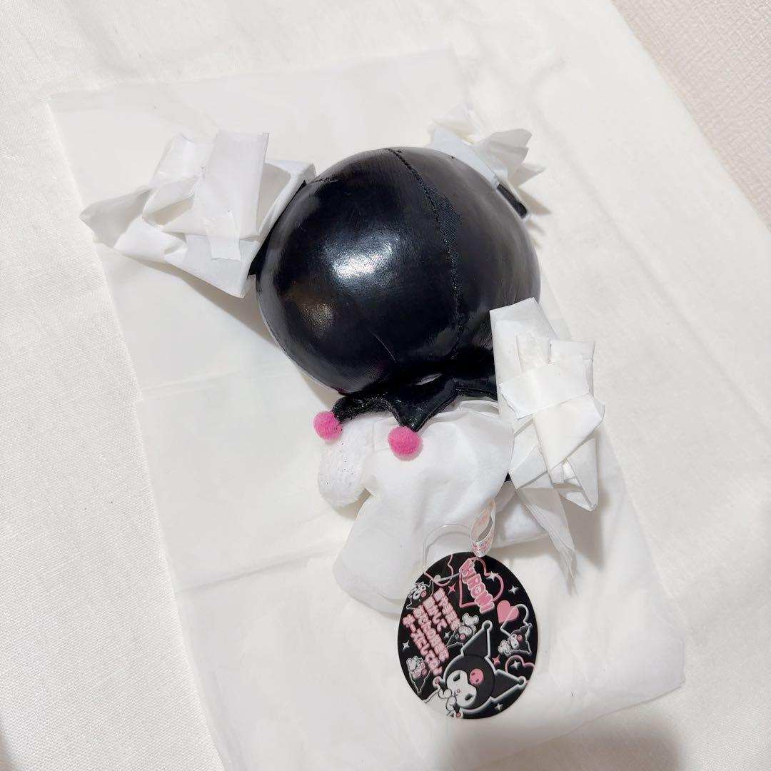 サンリオ　クロミ　PUレザー　レトロ　ぬいぐるみ