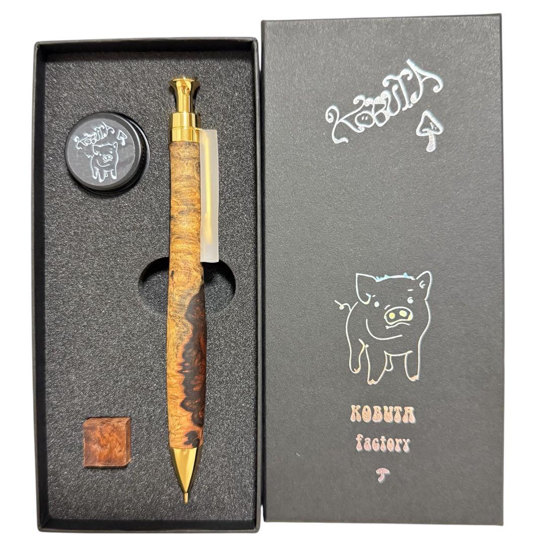 こぶた工房 木軸シャーペン ココボロ瘤 極上杢 - メルカリ