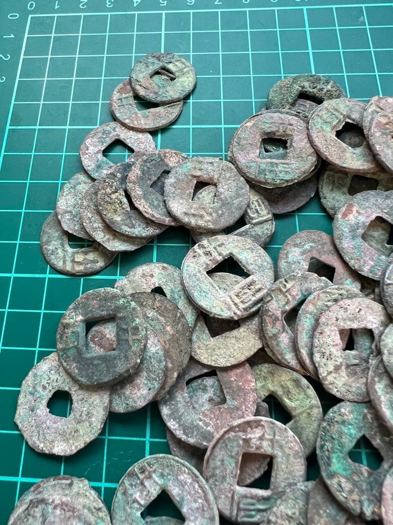 穴銭 中国銭 四銖半両 100枚まとめロット