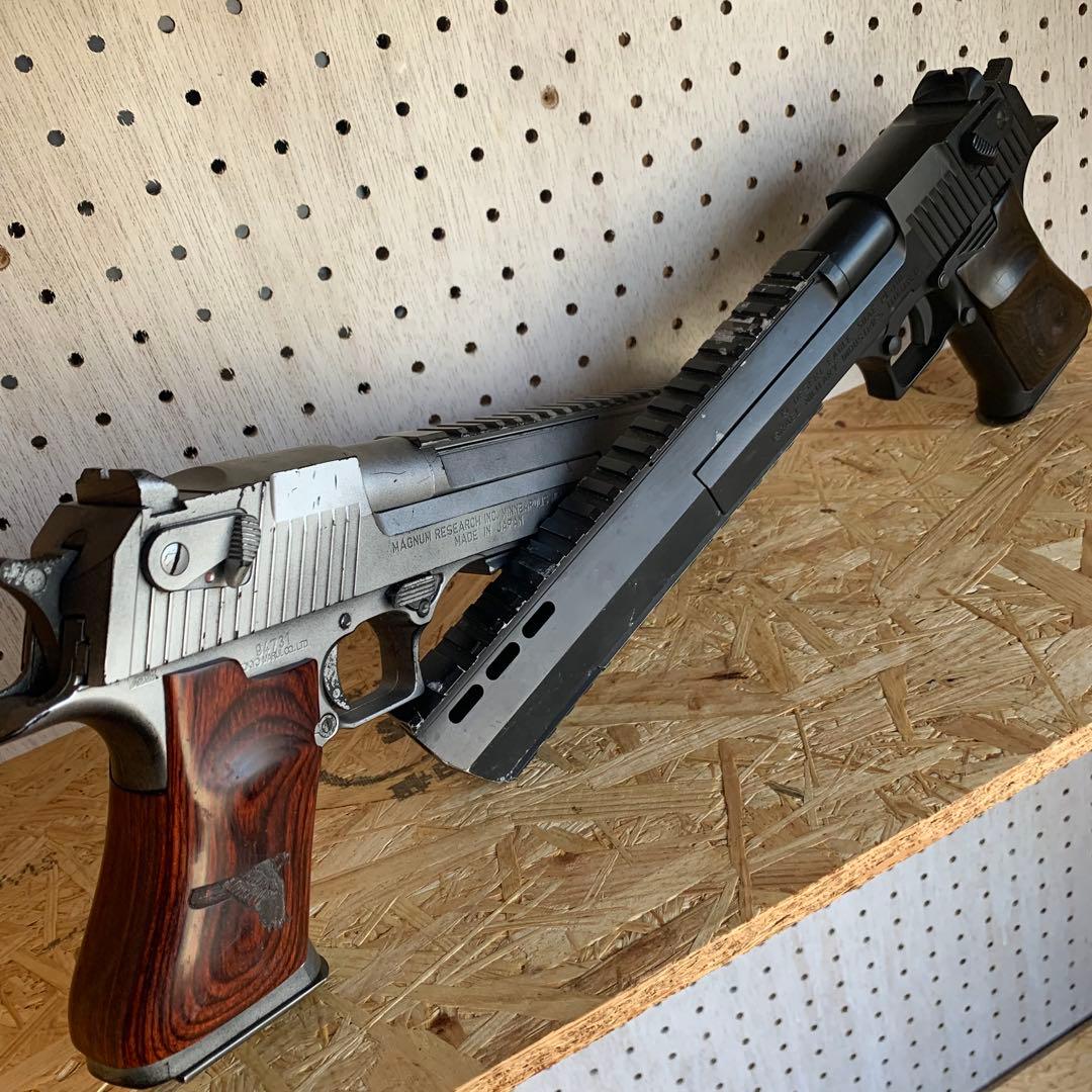 デザートイーグル アウターバレル 10inch２丁拳銃セット　東京マルイ