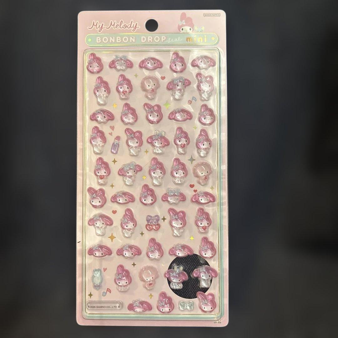 【正規品】ボンボンドロップシールミニ　サンリオ　8種