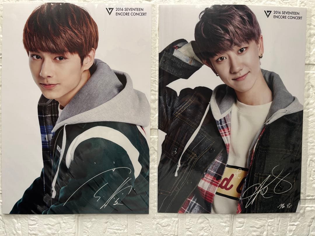 2016 SEVENTEEN アンコン A4フォトセット 全員セット