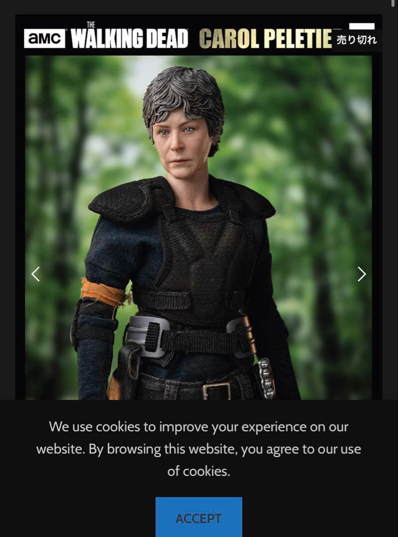 threezero ウォーキング・デッド キャロル・ペレティエ 1/6スケール