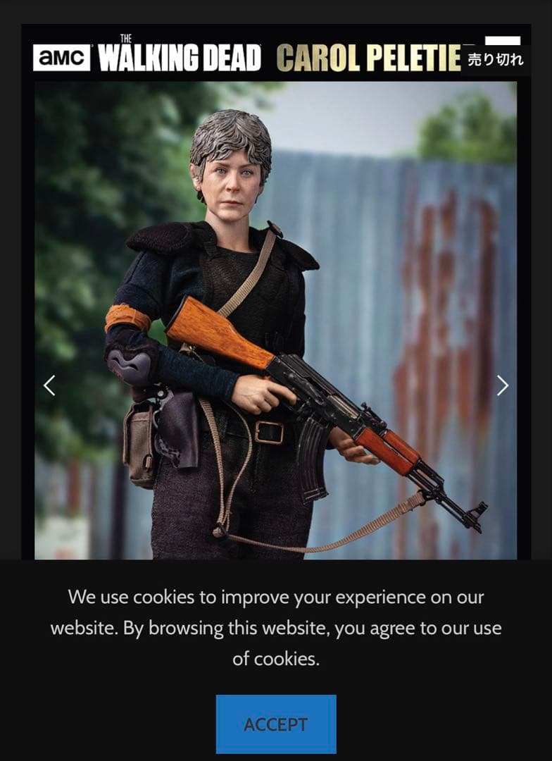 threezero ウォーキング・デッド キャロル・ペレティエ 1/6スケール