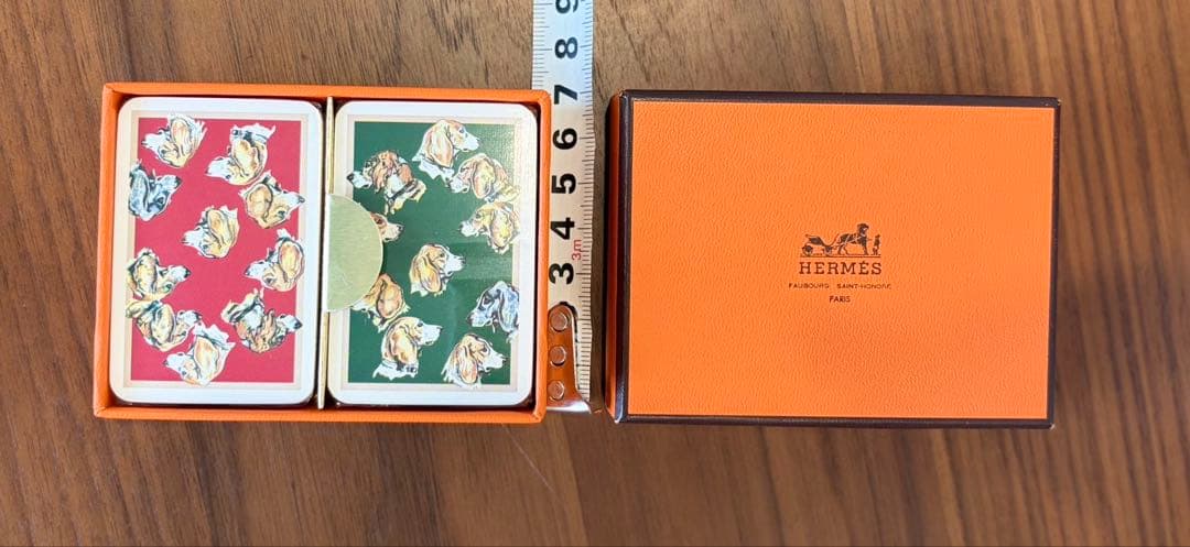 HERMES 犬のイラスト トランプセット