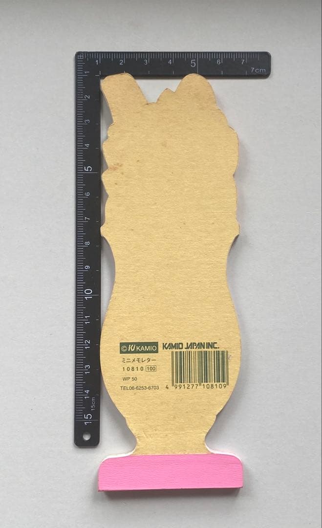 フルーツパフェ ダイカット メモ メモ帳 カミオジャパン 平成レトロ パンダ