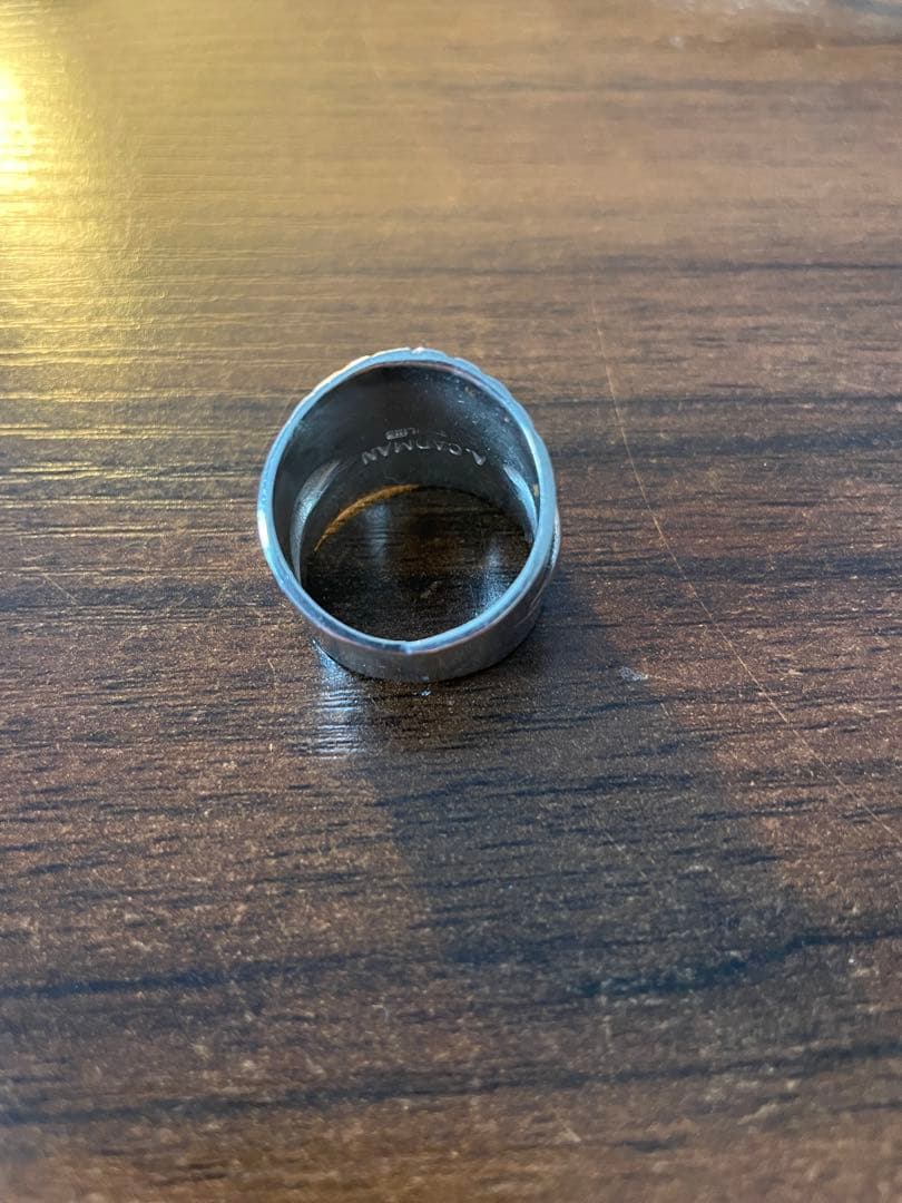 ナバホ族アンディキャドマン作 スターリンシルバー 21号 インディアン