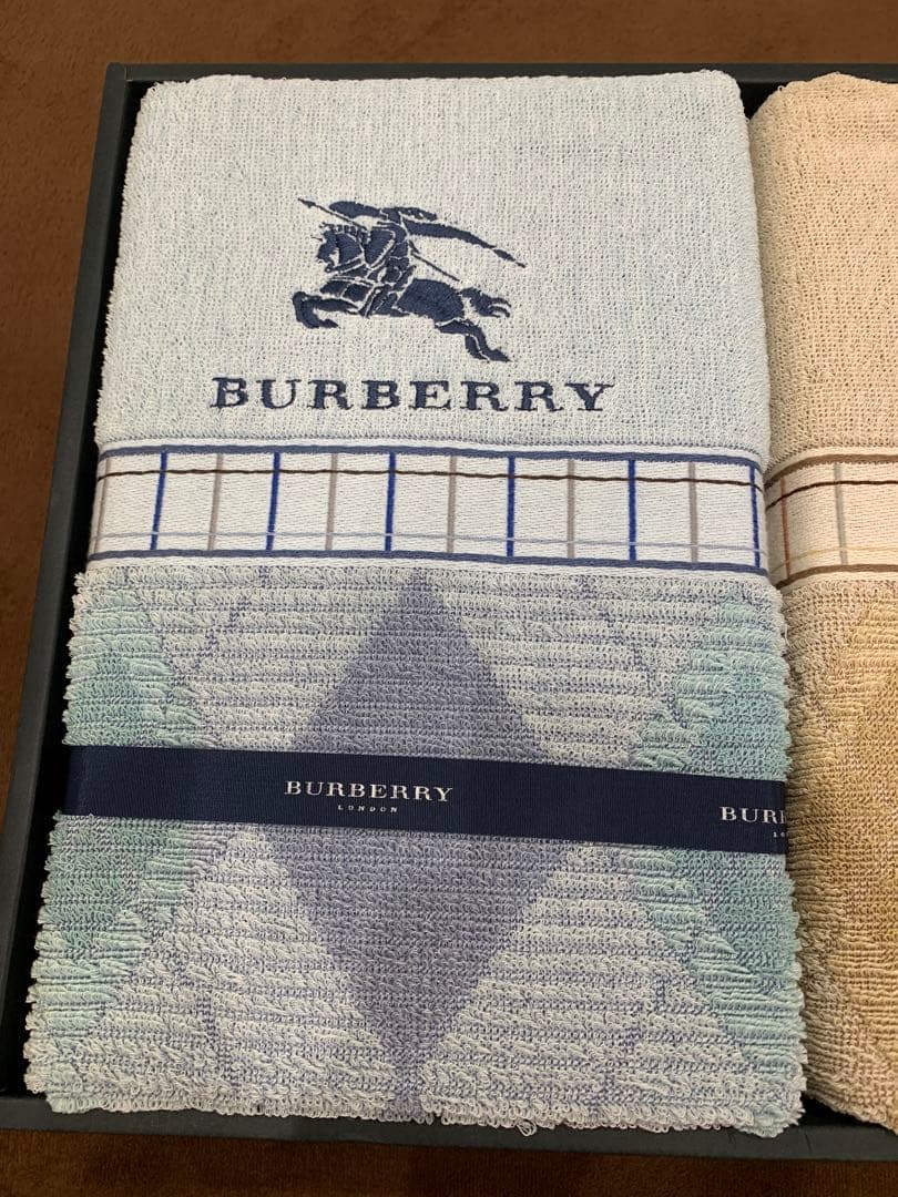 新品 BURBERRY タオルケット ダブルサイズ バーバリー