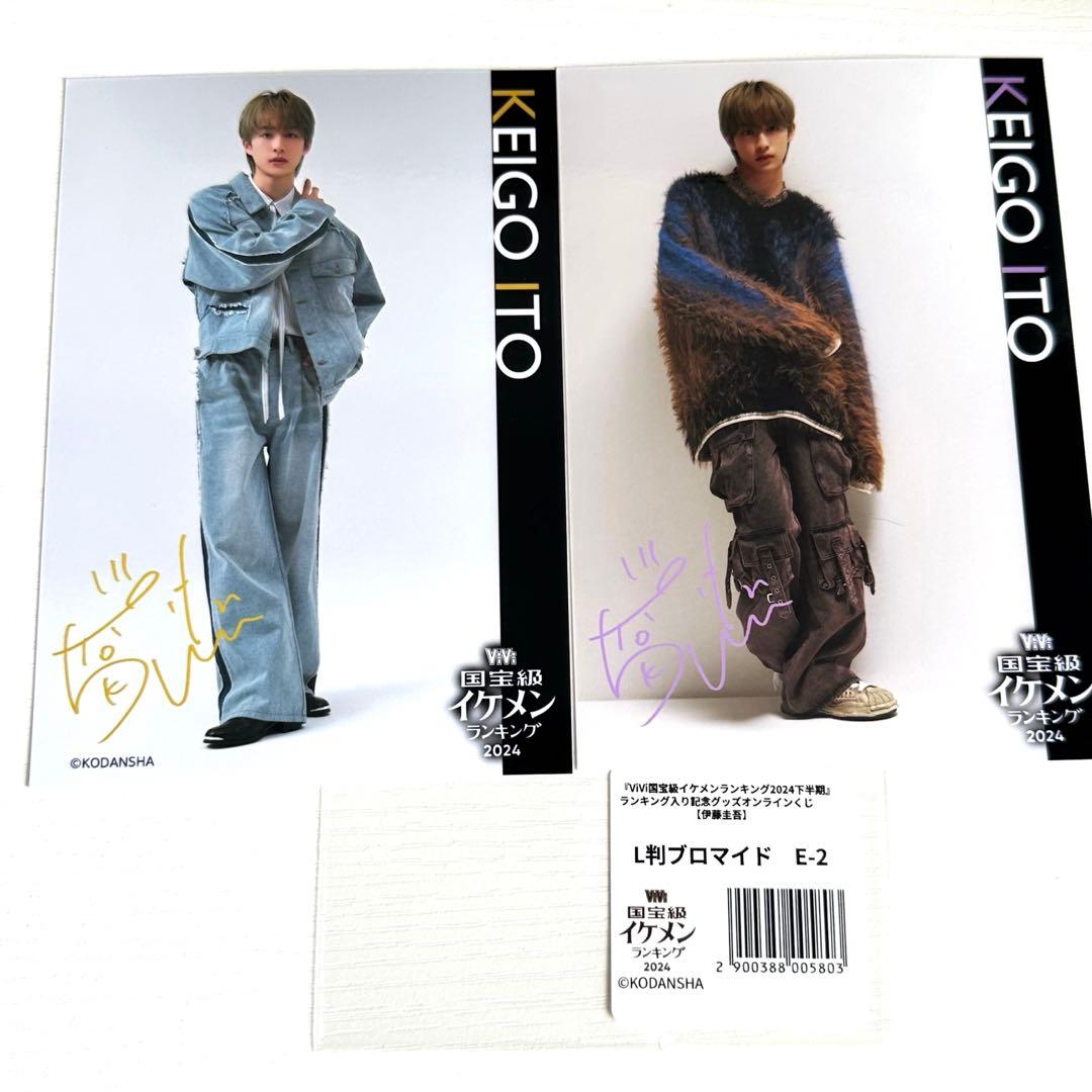 龍宮城 伊藤圭吾 ViVi オンラインくじ L判ブロマイド 17点セ