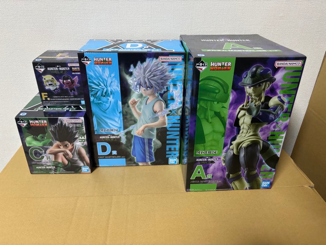 一番くじ HUNTER×HUNTER A賞 、C賞、D賞、F賞