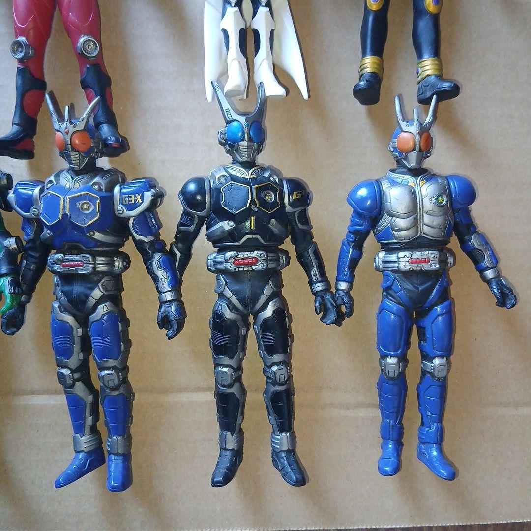 仮面ライダー クウガ 龍騎 アギト ソフビ フィギュア 23体セット 平成