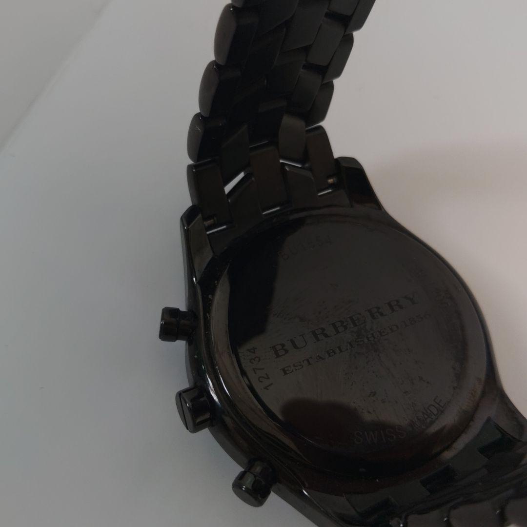 ナオ値下げ！美品！Burberry クロノグラフ ノバチェック