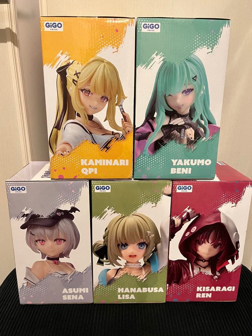 【新品未開封】GiGO限定　ぶいすぽっ！　フィギュア　5体セット