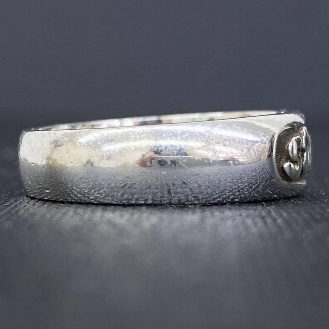 美品 OLD STUSSY 90s シルバー 925 ロゴ リング 18号