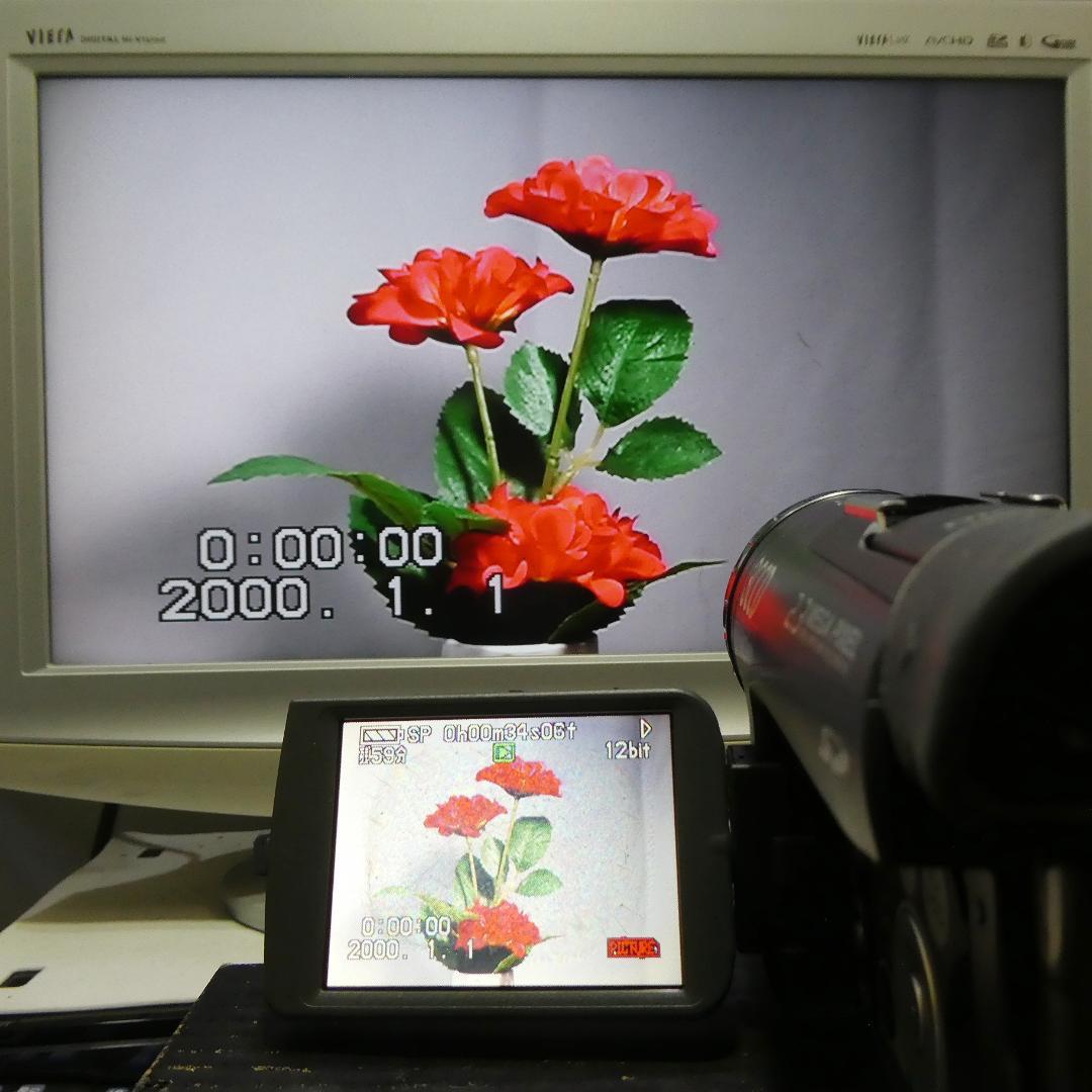 動作良好 パナソニック NV-GS200 MiniDVビデオカメラDVD化に最適