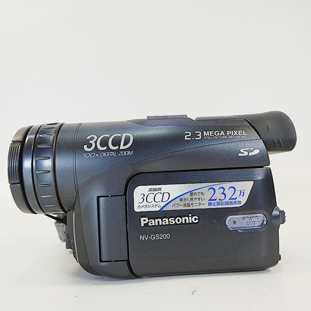 動作良好 パナソニック NV-GS200 MiniDVビデオカメラDVD化に最適