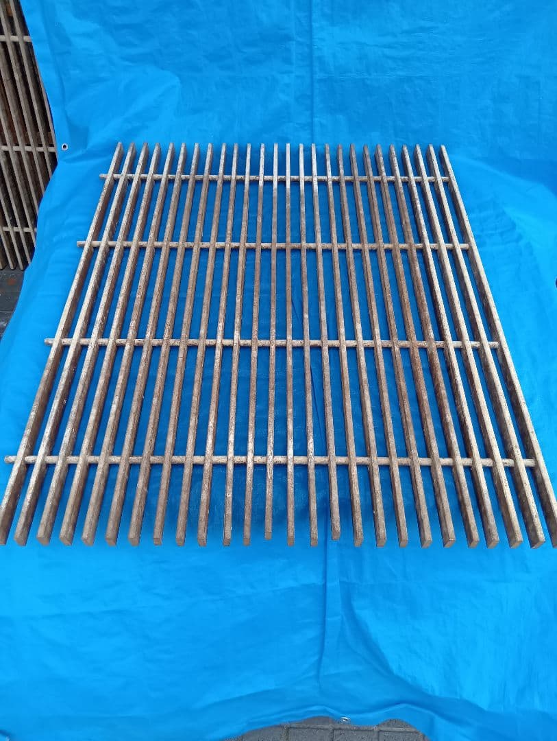 鳩舎 木製スノコ 2枚組 苗木 倉庫 盆栽 小屋 簀子 グレーチング 愛鳩の