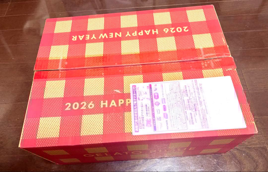 ジェラピケ　2026 A 福袋フルセット　納品書のみ抜き取り