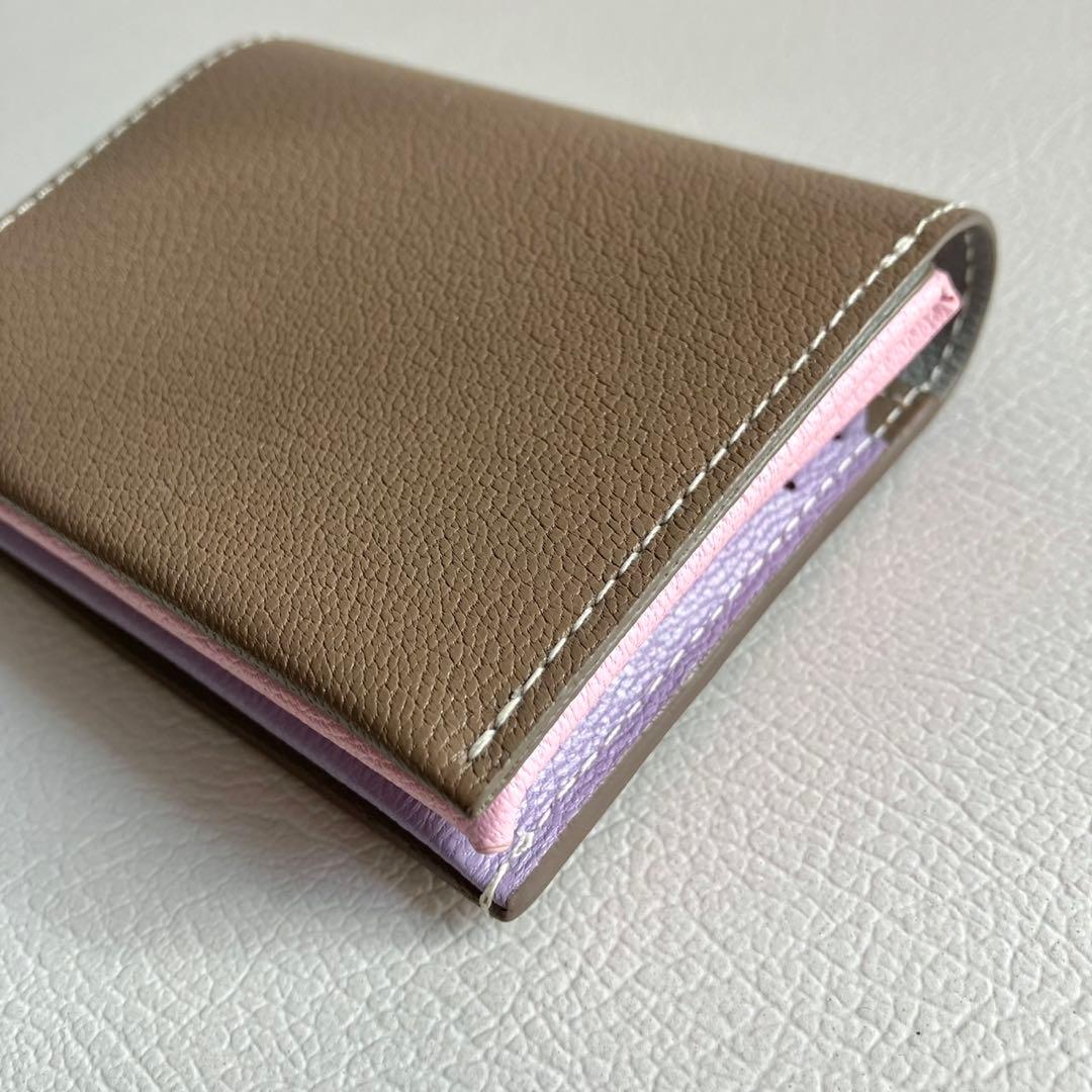MOLINI モリニ Bifold Compact Wallet 折り財布トープ