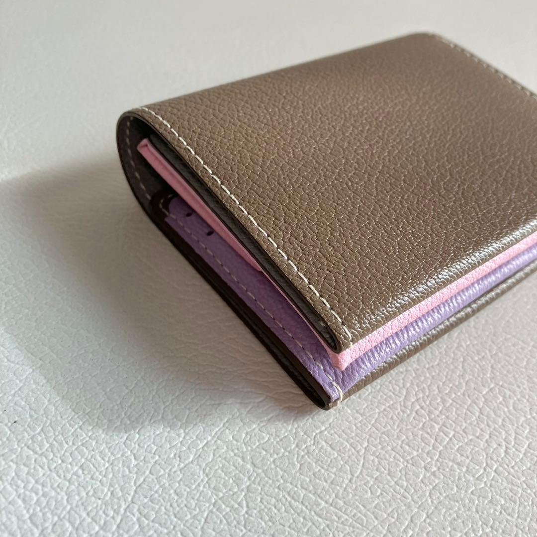 MOLINI モリニ Bifold Compact Wallet 折り財布トープ