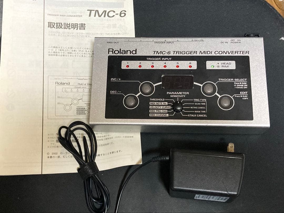 Roland TMC-6 トリガーMIDIコンバータ - メルカリ