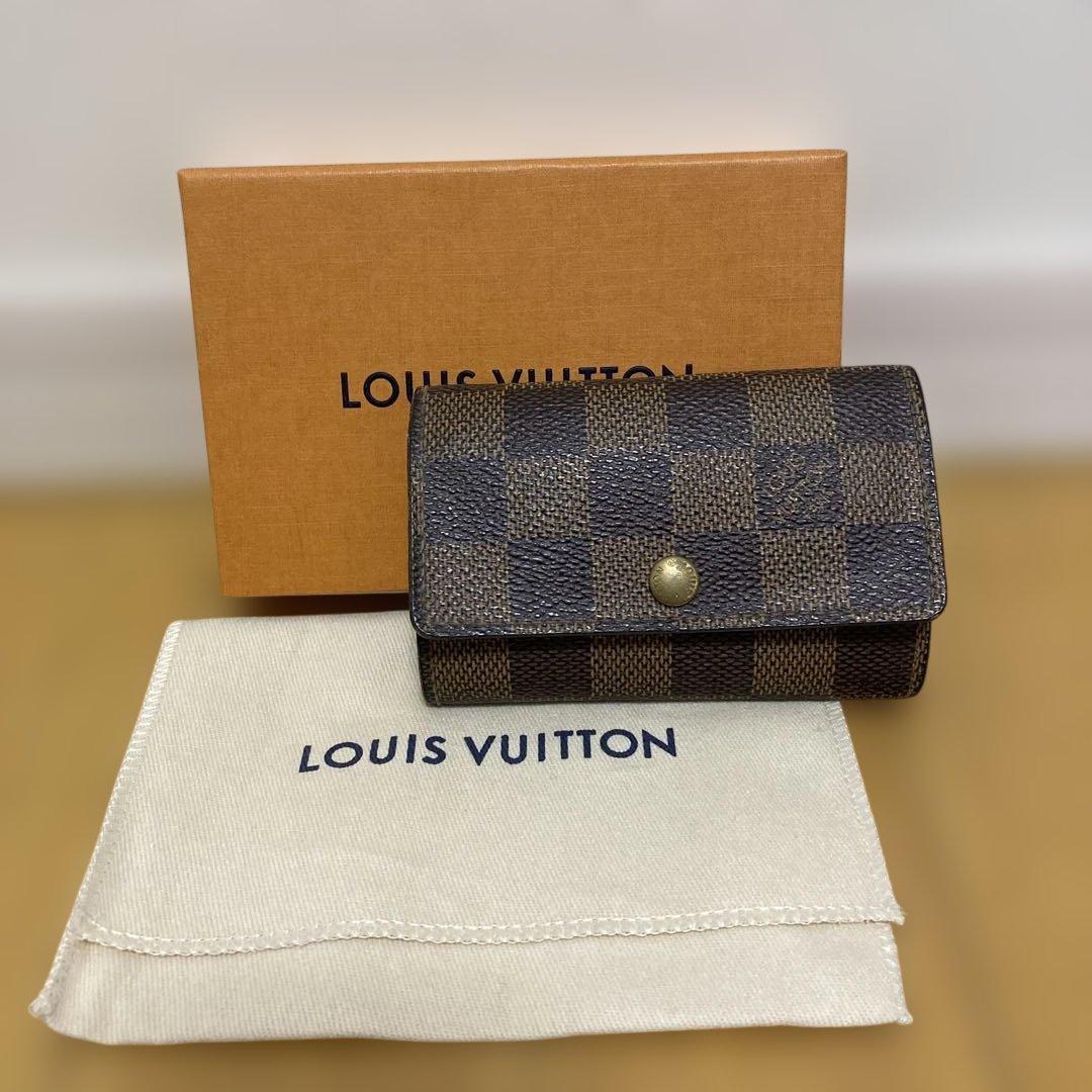 ルイヴィトン ダミエ キーケース 6連フック - メルカリ