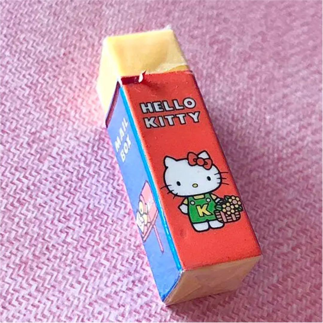 サンリオ ハローキティ 1976年 昭和レトロ 懐かしい 当時物 消しゴム