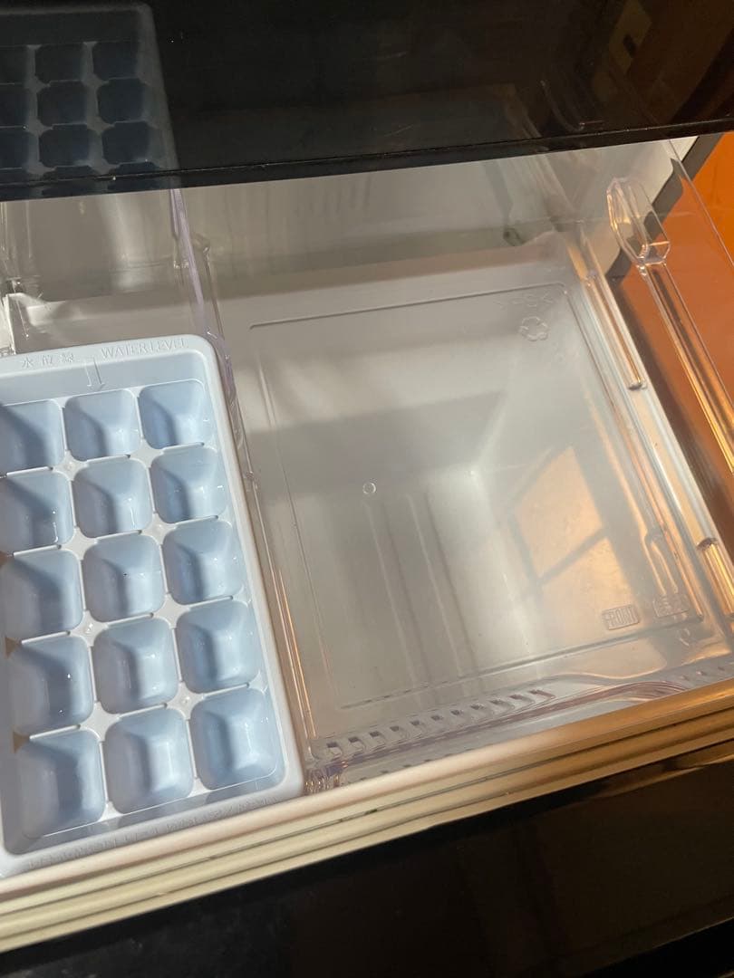 ブラック　冷蔵庫　上冷凍下冷蔵MR-P15A