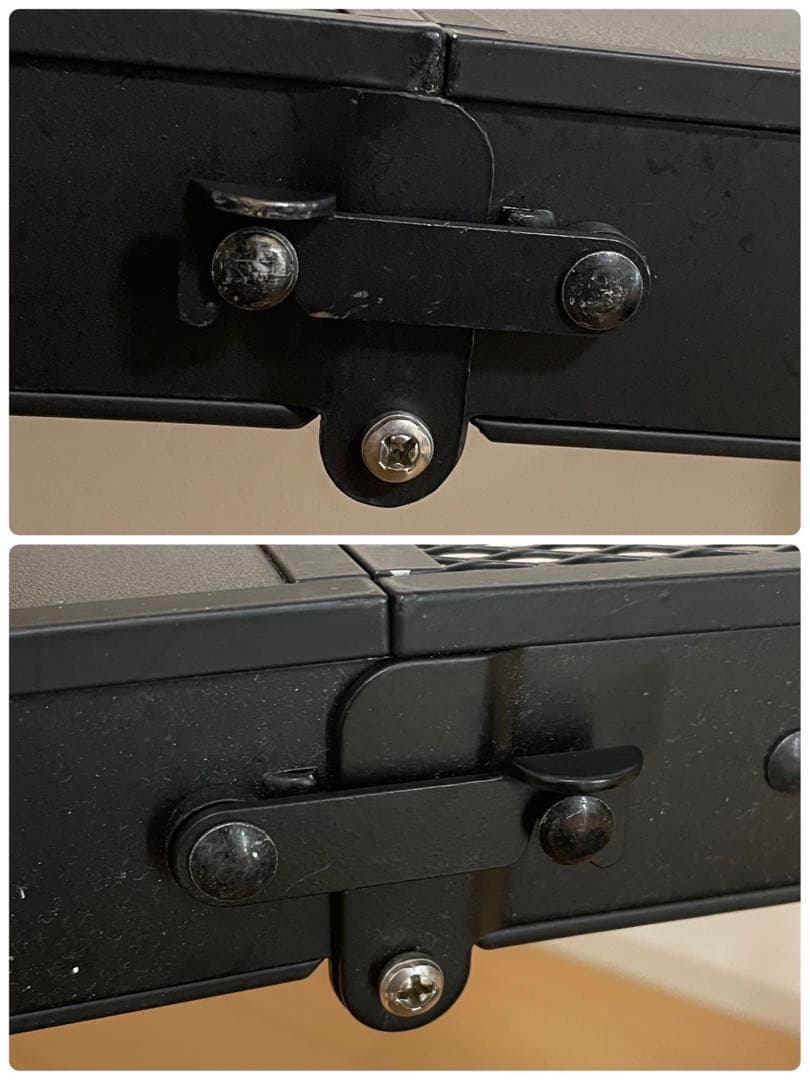 DOD クッキングキング オールインワンキッチン 耐熱メッシュ 収納棚付き