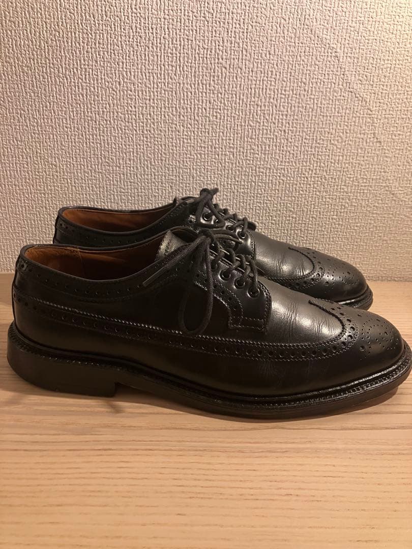 Alden Beams Plus 別注　7Dロングウイングチップ