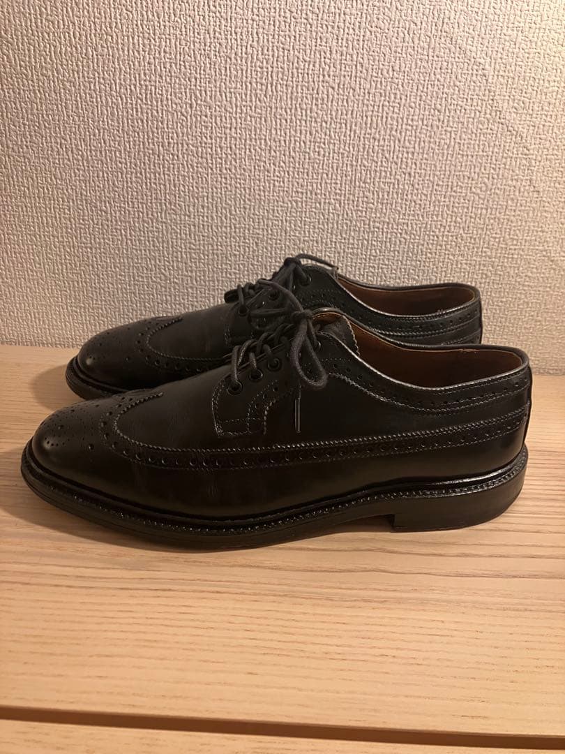 Alden Beams Plus 別注　7Dロングウイングチップ