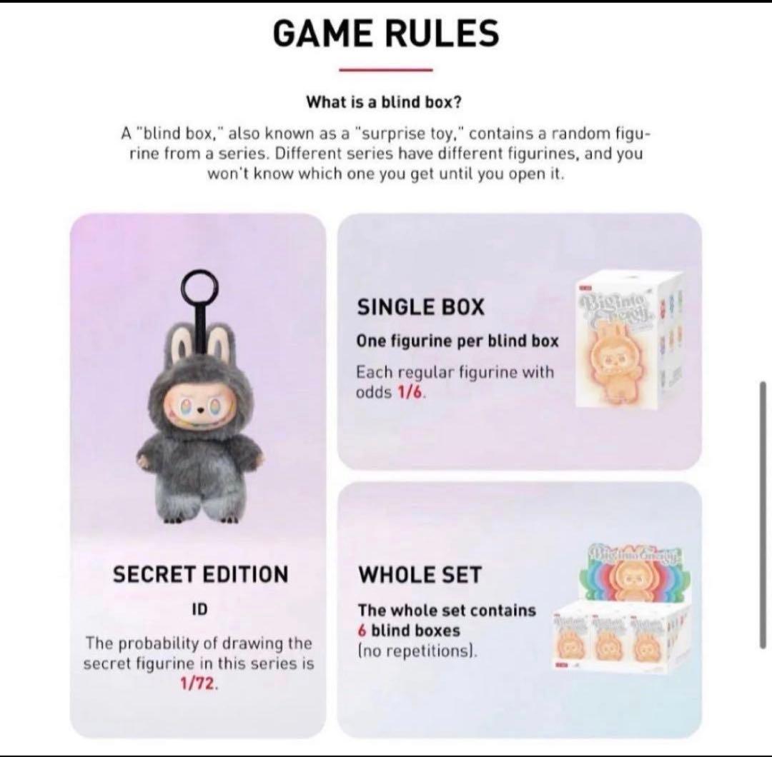 POP MARTのBig into Energyラブブ アソートボックス