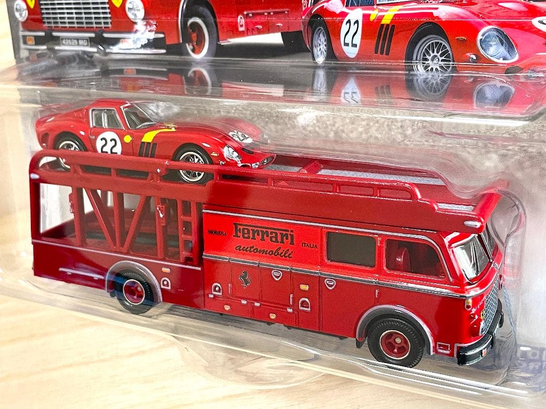 HW チームトランスポート フェラーリ 250 GTO & フィアット642