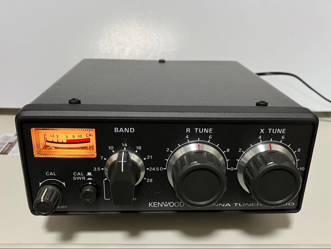 KENWOOD ANTENNA TUNER AT-130 動作確認 150W