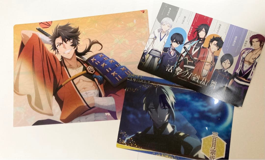 活撃 刀剣乱舞 クリアファイル&クリアビジュアルポスターセット - メルカリ