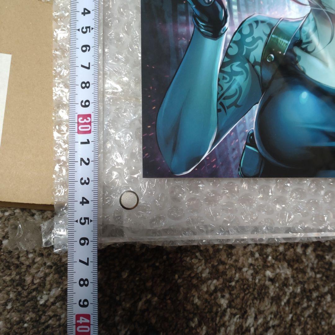 ブラックラグーン レヴィ 直筆サイン入り複製原画