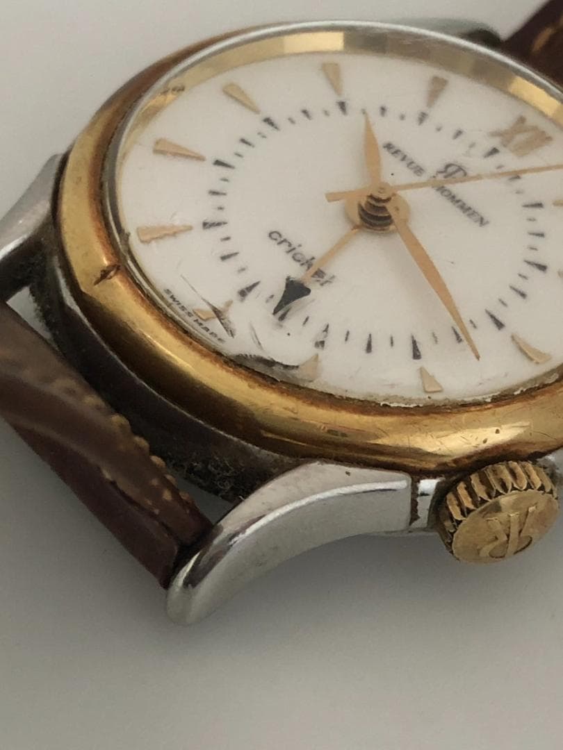 REVUE THOMMEN レビュートーメン クリケット 手巻き 腕時計