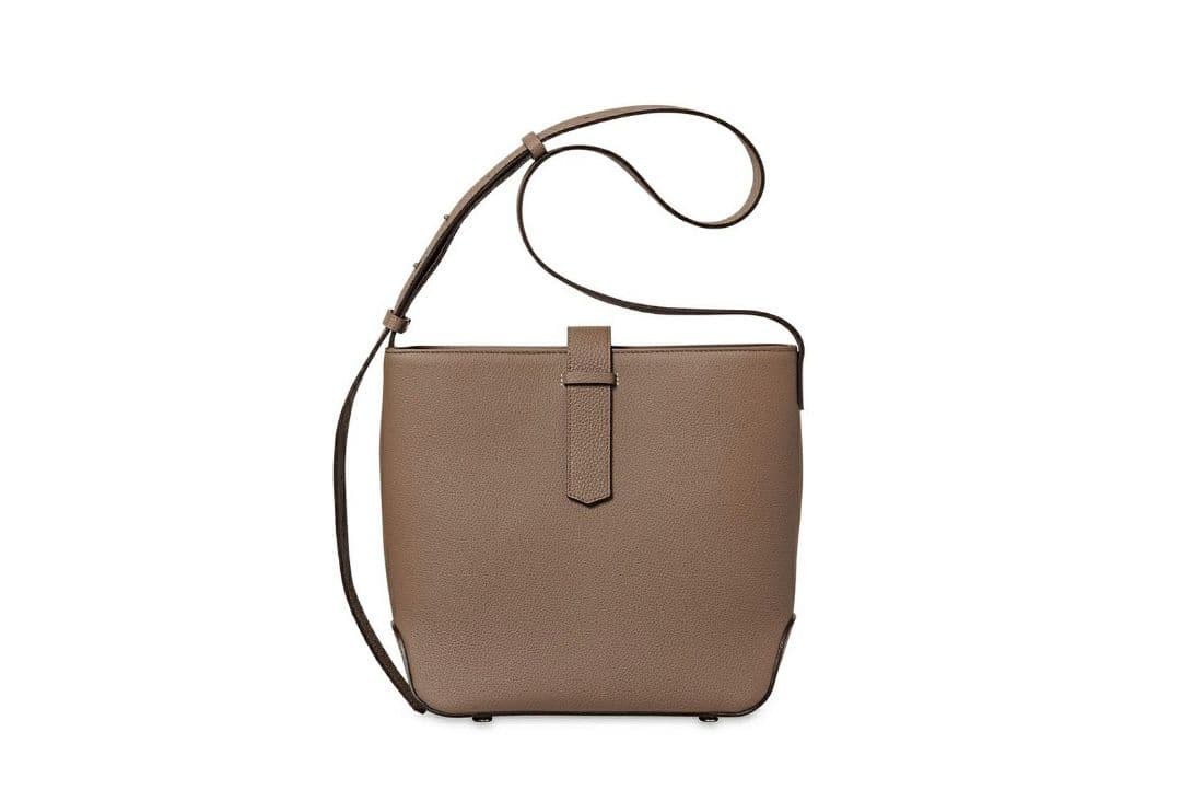 epoi リツ シュランケンカーフレザーバッグ トープ