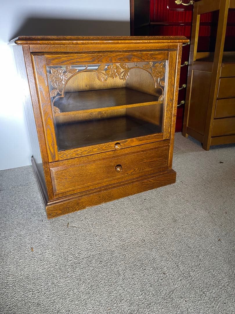 美品　三越家具　ブルージュ　英国スタイル　アールヌーボー　フラップ式 美品 三越家具 ブルージュ 英国スタイル アールヌーボー フラップ式