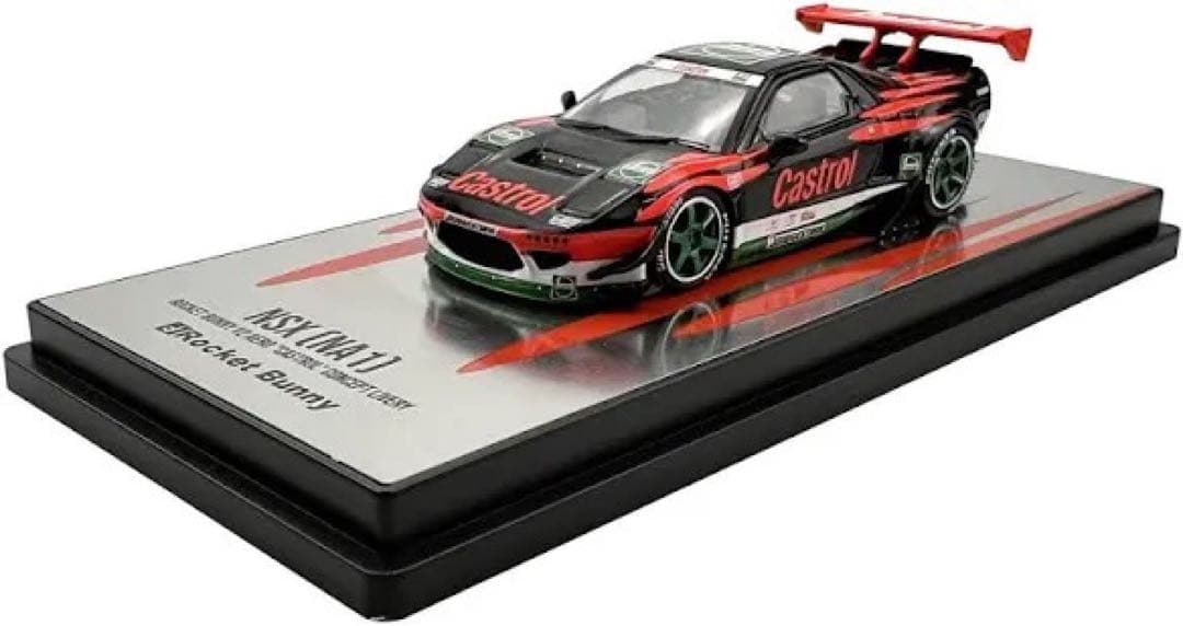 INNO64 1/64 NSX NA1 ロケットバニーV2 Castrol 無限
