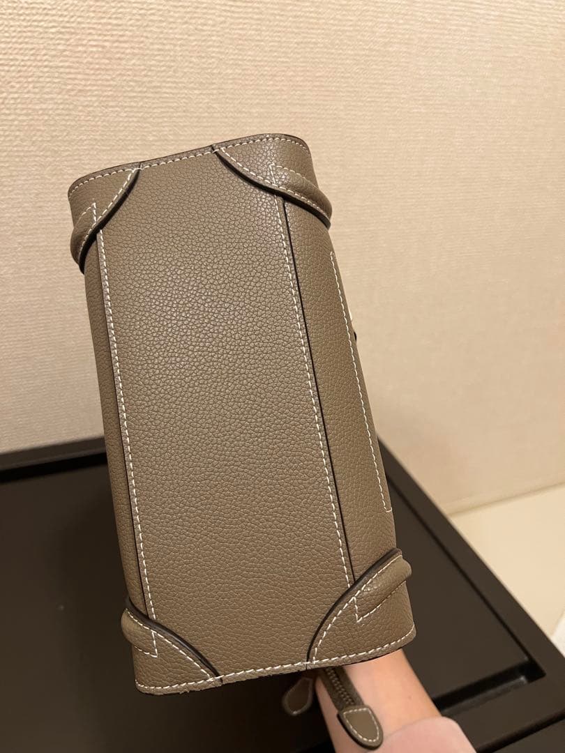 CELINE セリーヌ ラゲージ ナノ ショッパー ショルダーバッグ・箱無し