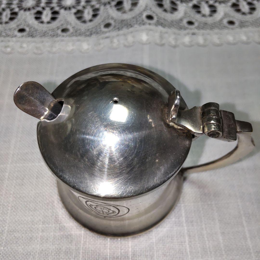 銀製小さなシュガー入れ 工芸品